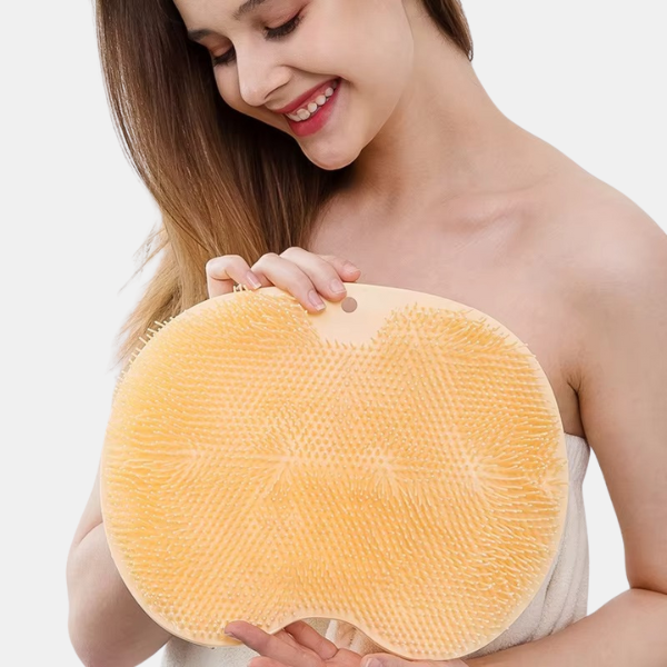 Tapis de Bain Massant Antidérapant – Coussin de Pression pour Stimuler la Circulation Electro Paris Jaune 25*30cm