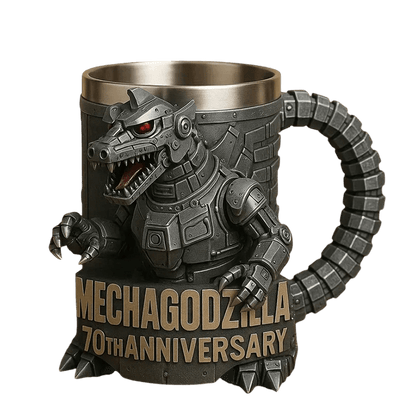 Tasse à Café Créative en Céramique 3D – Design de Monstre Amusant pour un Moment Café Original Tasses Electro Paris Mechagodzilla