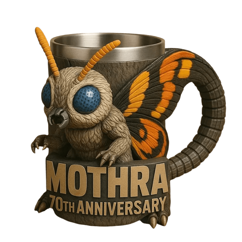Tasse à Café Créative en Céramique 3D – Design de Monstre Amusant pour un Moment Café Original Tasses Electro Paris Mothra