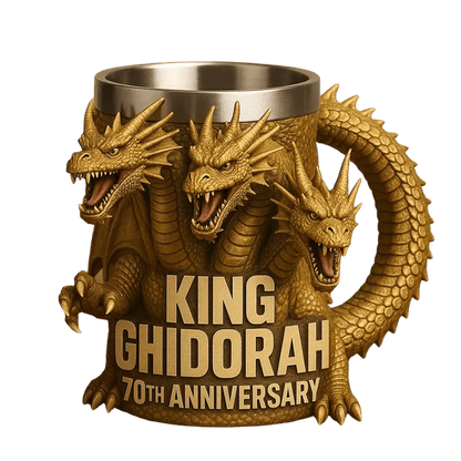 Tasse à Café Créative en Céramique 3D – Design de Monstre Amusant pour un Moment Café Original Tasses Electro Paris Roi Ghidorah