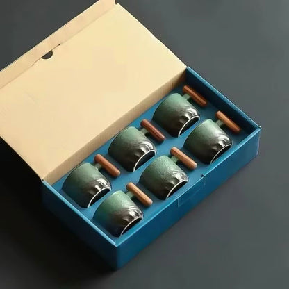 Tasse à Café Élégante en Porcelaine 70 ml pour un Usage Quotidien Tasses Electro Paris Vert