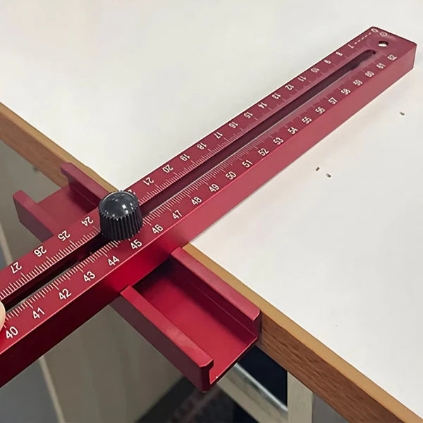 Règle 3-en-1 pour Rainure de Fraise – Outil de Mesure et de Guidage de Précision pour le Travail du Bois Tools Electro Paris