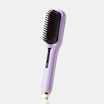 Brosse Lissante pour Cheveux – Coiffage Lisse, Rapide & Sans Frisottis Hair styling tool Electro Paris Violet