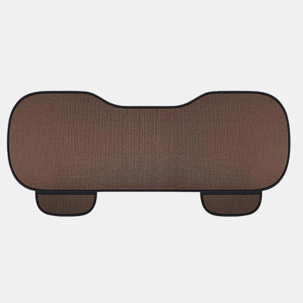 Coussin de Siège Auto Ergonomique – Design Respirant et Anti-Douleur Car Accessories Electro Paris Brun 1 pièce - Coussin long (dossier)