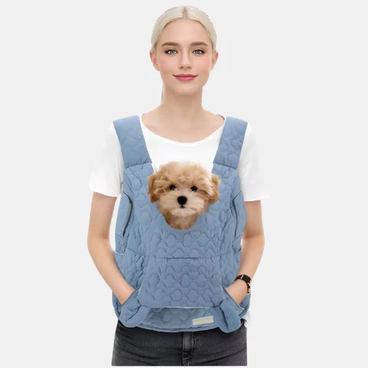 Sac de Transport pour Animaux Extra Spacieux – Voyage Confortable et Sécurisé pour Vos Compagnons Pets & Supplies Electro Paris Bleue M