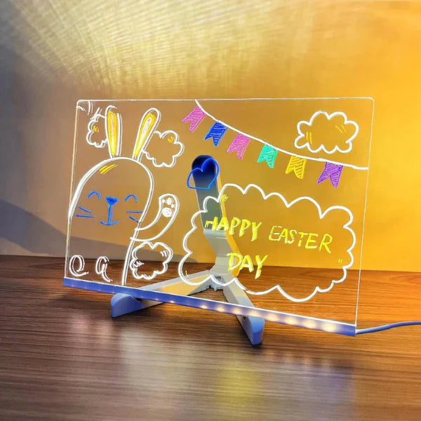 Tablette à Dessin LED pour Enfants – Plaisir Lumineux et Créatif pour les Enfants Toys & Games Electro Paris Grande – 30 × 20 cm