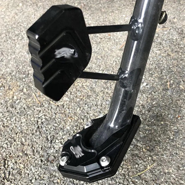 Plaque d’Extension de Béquille de Moto – Large Base Antidérapante de Support Tools Electro Paris Noire