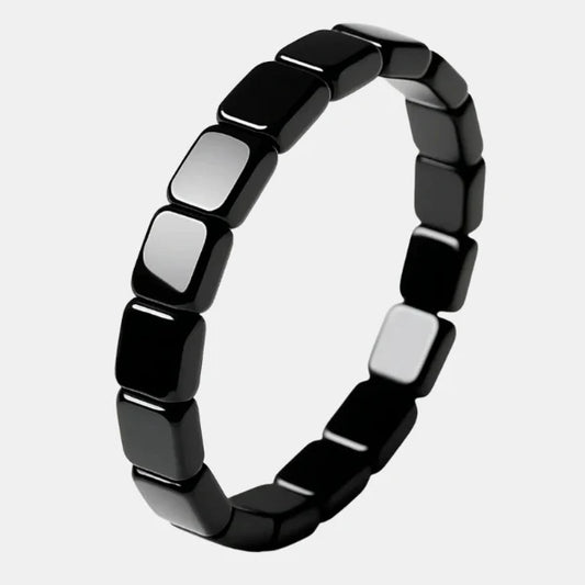 Bracelet Hématite pour Homme – Élégance, Force & Énergie Stylée Bracelets Electro Paris