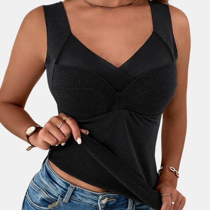 Body Thermique avec Rembourrage Poitrine – Chaleur et Protection Ultimes Fashion Electro Paris Noir S