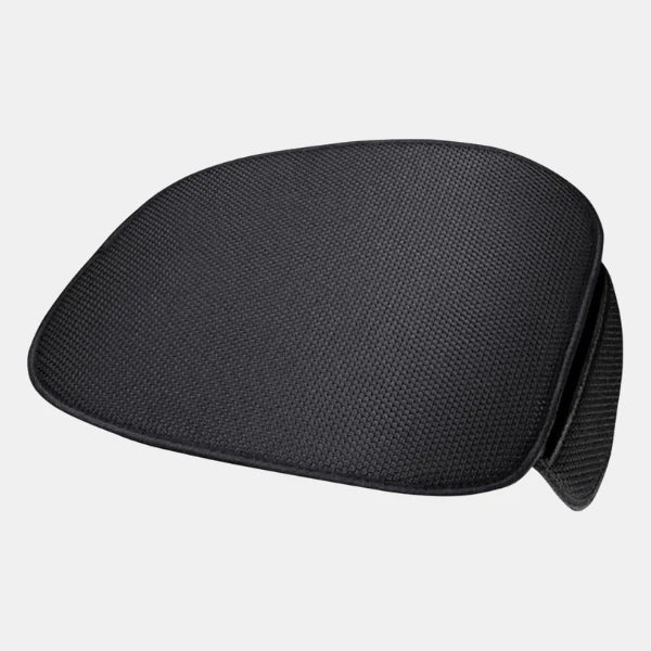 Coussin de Siège Auto Ergonomique – Design Respirant et Anti-Douleur Car Accessories Electro Paris Noir 1 pièce - Coussin carré (siège avant)