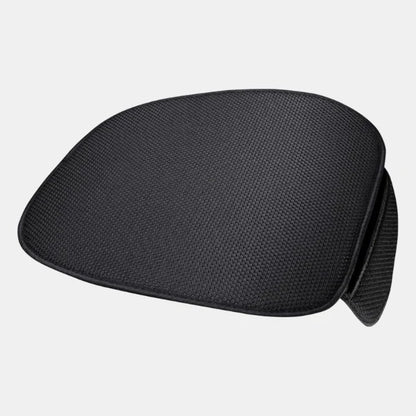 Coussin de Siège Auto Ergonomique – Design Respirant et Anti-Douleur Car Accessories Electro Paris Noir 1 pièce - Coussin carré (siège avant)