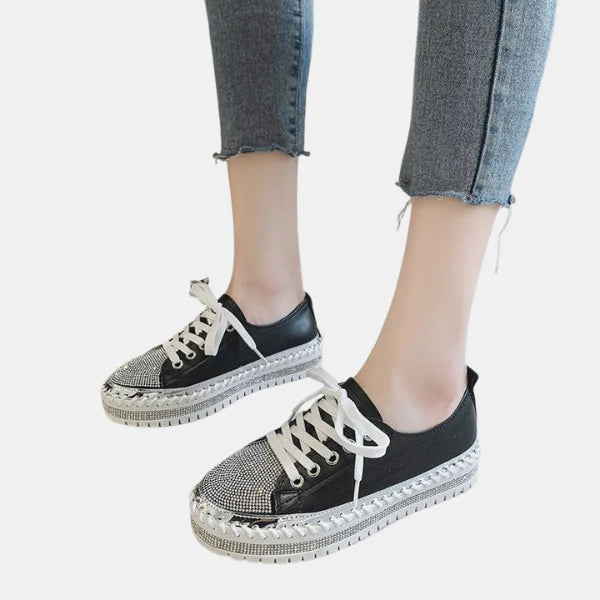 Chaussures Élégantes Étincelantes pour Femmes – Brillez à Chaque Pas Shoes Electro Paris Noir 35