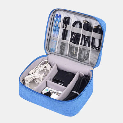Sac Organisateur pour Électronique avec Plusieurs Compartiments – Solution de Rangement Intelligente Cosmetic & Toiletry Bags Electro Paris