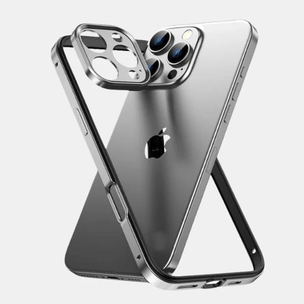 Coque de Protection pour iPhone – Clarté Cristalline avec Protection Renforcée Phone case Electro Paris Argent iPhone 13