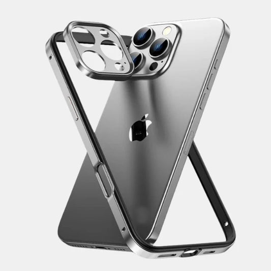 Coque de Protection pour iPhone – Clarté Cristalline avec Protection Renforcée Phone case Electro Paris Argent iPhone 13