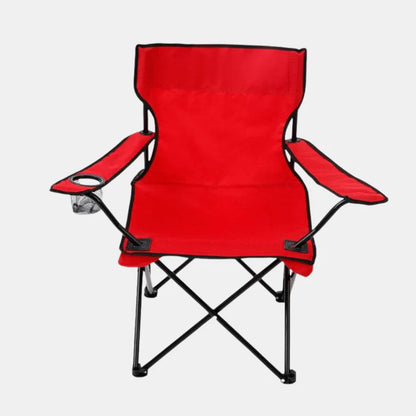Chaises de Camping Pliantes – Sièges Portables et Légers pour le Confort en Plein Air Chairs Electro Paris Rouge