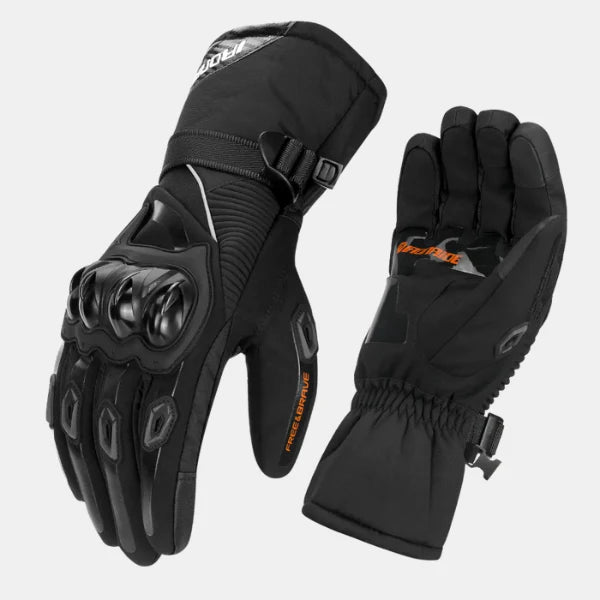 Gants de Moto Thermiques Isolés – Isolation Durable pour une Conduite en Toute Sécurité Gloves Electro Paris Noir S