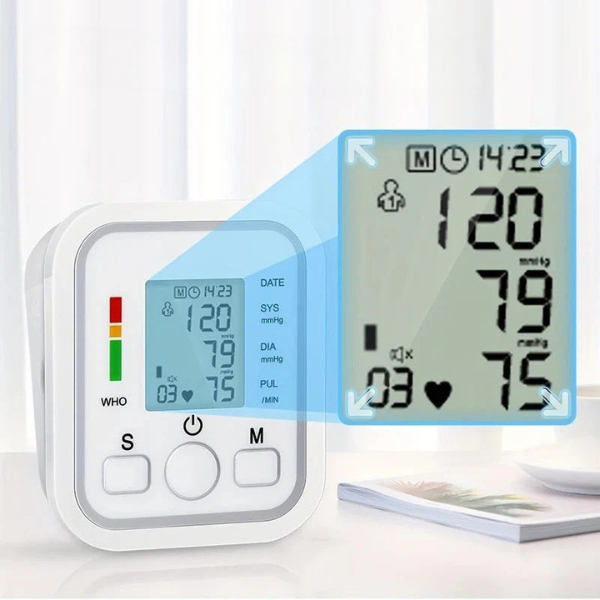 Tensiomètre Électronique à Bras avec Écran Digital Less 50 Electro Paris