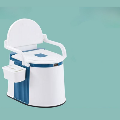 Toilettes Portables Pliables pour Adultes – WC de Voyage et Camping pour Seniors Toilettes de camping Electro Paris Bleu