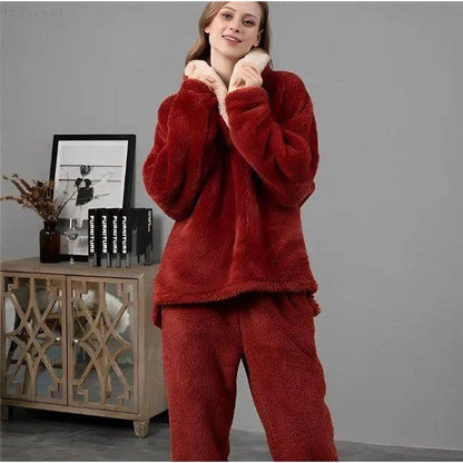 Pyjama En Polaire Sherpa – Confortable, Chaud Et Douillet Pour Les Soirées Froides Pajama set Electro Paris