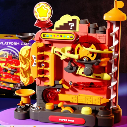 Tour à Boules en Bois pour Tout-Petits – Jouet Rampe Montessori pour la Motricité Jouets éducatifs Electro Paris 216-1Y-Lilas