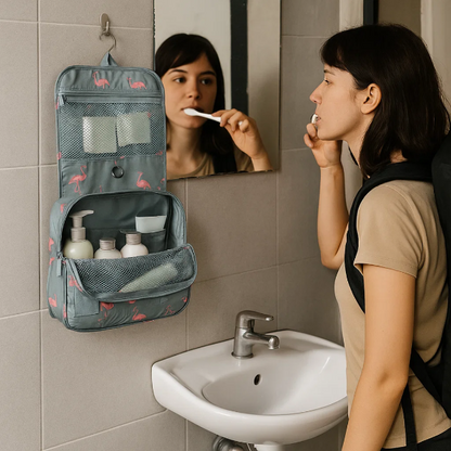 Trousse de Maquillage Imperméable à Suspendre Bekleidung & Accessoires > Taschen & Geldbörsen > Kulturbeutel Electro Paris