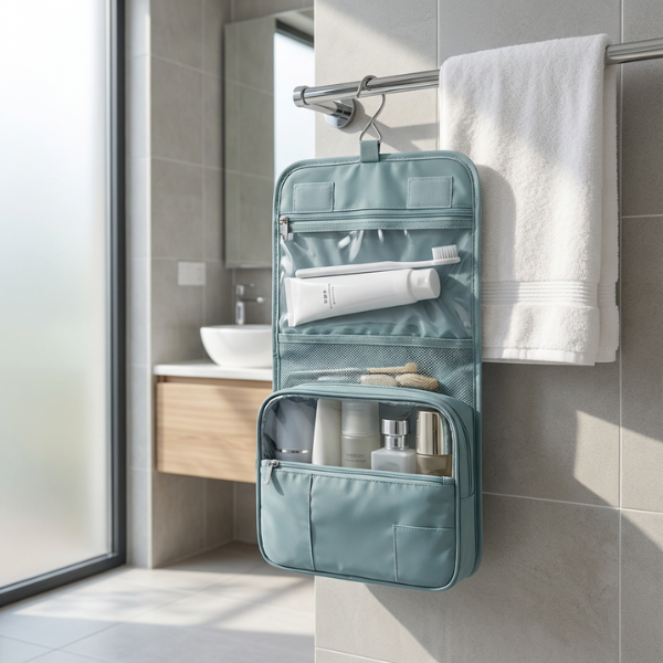 Trousse de Maquillage Suspendue – Organisateur de Voyage Imperméable Accessories Electro Paris