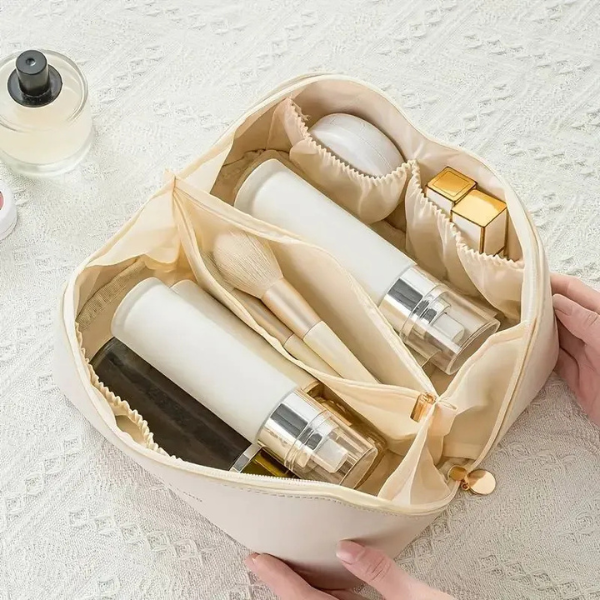 Trousse de Toilette Élégante – Grande Capacité et Pratique Less 50 Electro Paris Blanc