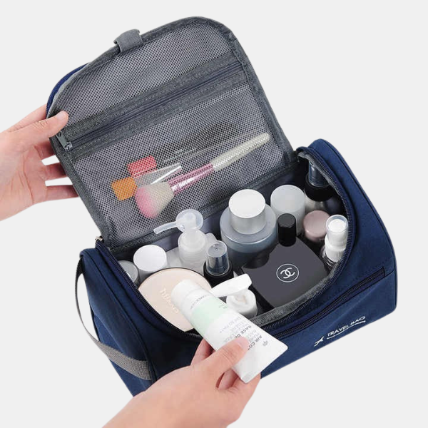 Trousse de Voyage Suspendue – Grande et Imperméable pour Toiletries Cosmetic & Toiletry Bags Electro Paris