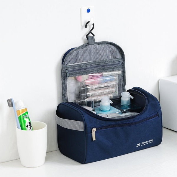 Trousse de Voyage Suspendue – Grande et Imperméable pour Toiletries Cosmetic & Toiletry Bags Electro Paris
