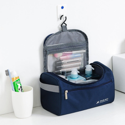 Trousse de Voyage Suspendue – Grande et Imperméable pour Toiletries Cosmetic & Toiletry Bags Electro Paris