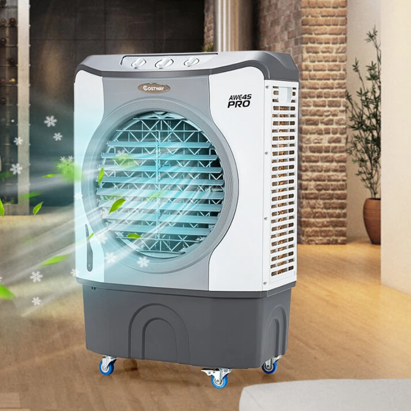 Refroidisseur d’Air 4-en-1 – Ventilateur, Humidificateur et Purificateur, Réservoir 45L Chauffage, Refroidissement et Qualité de l'Air Electro Paris