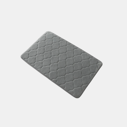 Tapis De Bain Antidérapant Confortable Et Super Absorbant Salle De Bain Tapis de bain Electro Paris Gris foncé 41x61cm