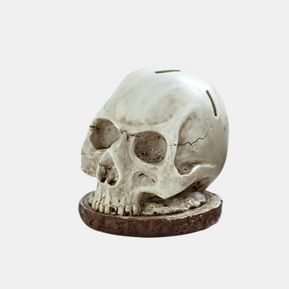 Porte-couteaux artisanal en forme de crâne pour un rangement unique dans la cuisine Accessoires de cuisine Electro Paris