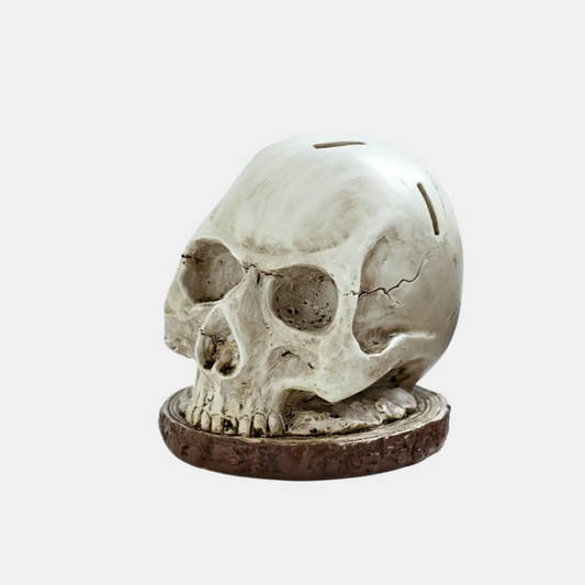 Porte-couteaux artisanal en forme de crâne pour un rangement unique dans la cuisine Accessoires de cuisine Electro Paris