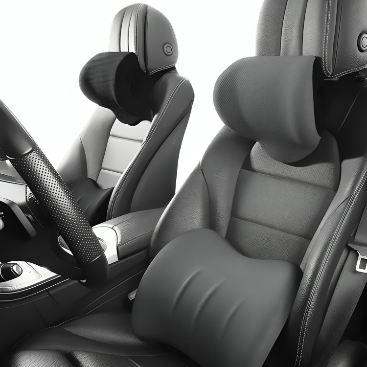 Oreiller De Soutien Cervical Ergonomique Pour Voiture Et Longs Trajets Confortables Car pillow Electro Paris