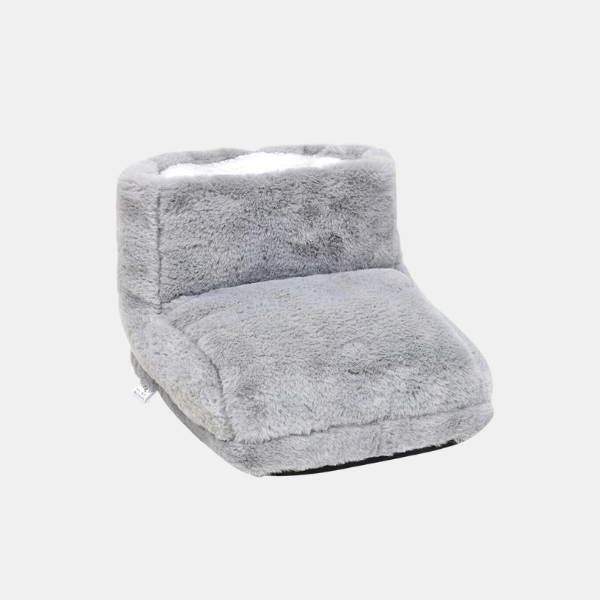 Chaleur douce Chauffe-Pieds Sans Fil à Chaleur Réglable sur 3 Niveaux Haus & Garten > Haushaltswaren > Haushaltsgeräte > Heizdecken & Heizkissen Electro Paris Gris