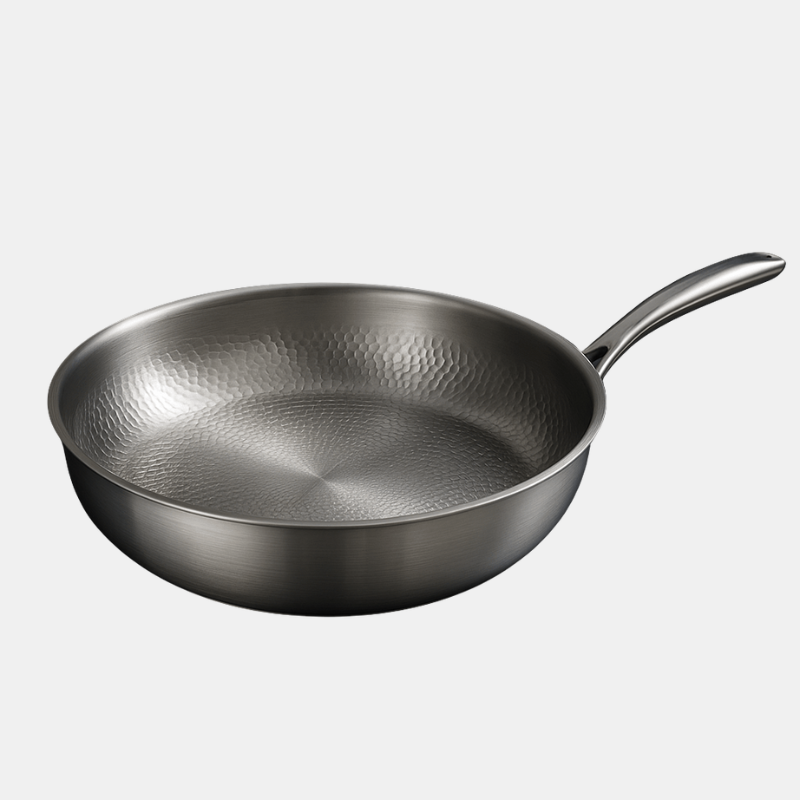 Poêle en Titane Durable – Poêle Antiadhésive pour Tous Types de Cuisinières Ustensiles de cuisine Electro Paris 26 cm