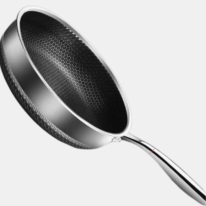 Poêle à Frire en Acier Inoxydable – Économie d'Énergie pour Cuisine Domestique Ustensiles de cuisine Electro Paris 26 cm