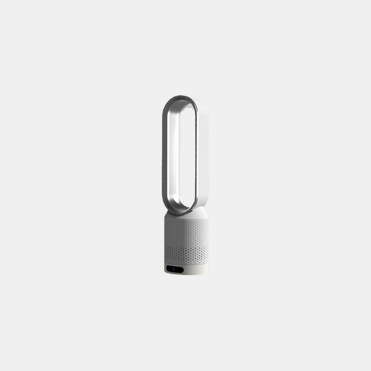 Rafraîchisseur d’Air 3-en-1 Sans Pales avec Purificateur, Oscillation & Écran LED Tactile Climatiseurs et ventilateurs Electro Paris Argent