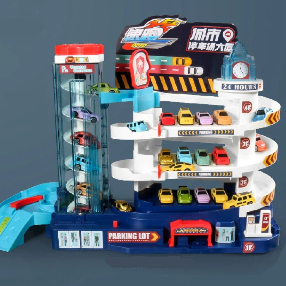 Circuit de Course Puzzle Aventure – Tapis de Jeu de Voiture à Encastrer pour Enfants Jeux de plein air Electro Paris Voiture aléatoire 16