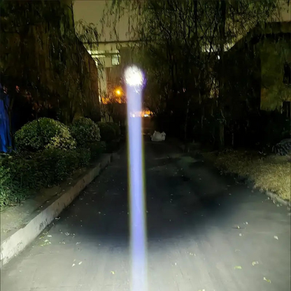 Lampe de Poche Tactique Haute Puissance pour Camping – Torche LED Rechargeable et Zoomable Éclairage Electro Paris