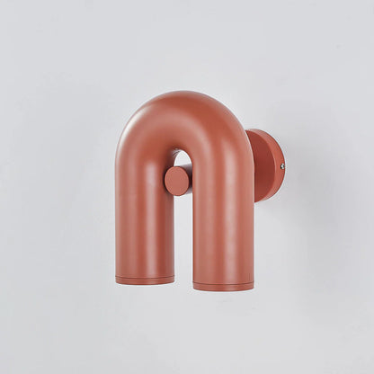 Applique Murale Intérieure Moderne, Noir/Rouge/Bleu Éclairage mural Electro Paris Rouge Chaud