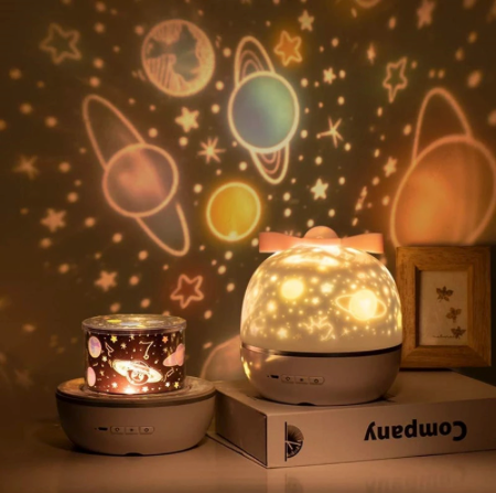 Projecteur Galaxie Astronaute pour Chambre – Veilleuse Nébuleuse Étoilée avec Télécommande Lumières de nuit Electro Paris Default