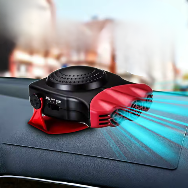 Ventilateur Chauffant 12V pour Voiture – Dégivrage et Refroidissement Rapides Electro Paris