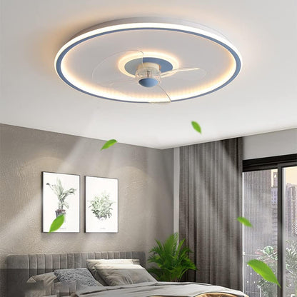 Ventilateur de plafond LED ultra-mince avec télécommande Lampe pour ventilateur de plafond Electro Paris