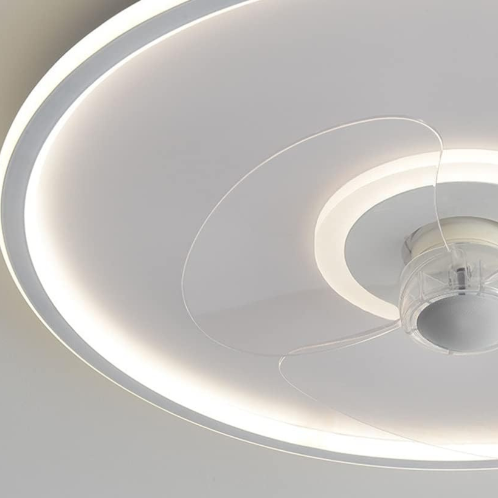 Ventilateur de plafond LED ultra-mince avec télécommande Lampe pour ventilateur de plafond Electro Paris