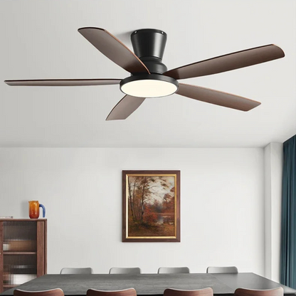 Ventilateur Plafond Silencieux avec Éclairage LED et Télécommande Lampe pour ventilateur de plafond Electro Paris
