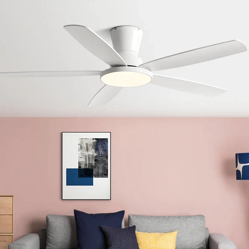 Ventilateur Plafond Silencieux avec Éclairage LED et Télécommande Lampe pour ventilateur de plafond Electro Paris