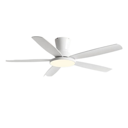 Ventilateur Plafond Silencieux avec Éclairage LED et Télécommande Lampe pour ventilateur de plafond Electro Paris Blanc 108cm